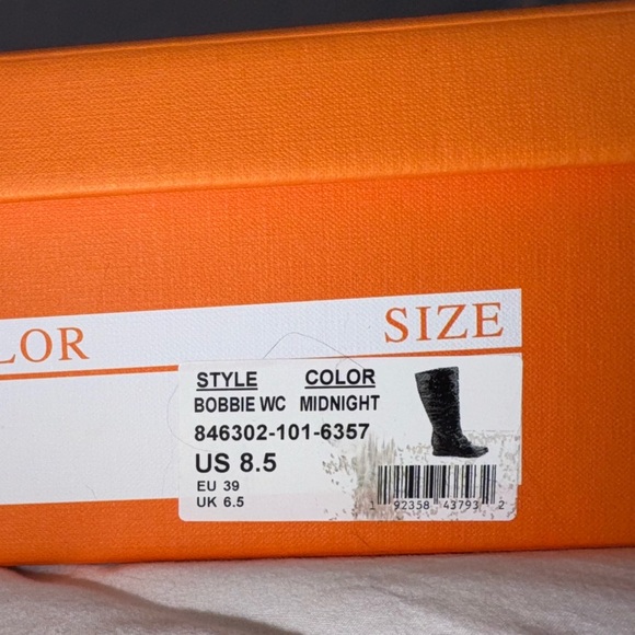 Miz Mooz Bobbie Midnight Blue Wide Calf Boot • size 8.5 US - Picture 12 of 15
